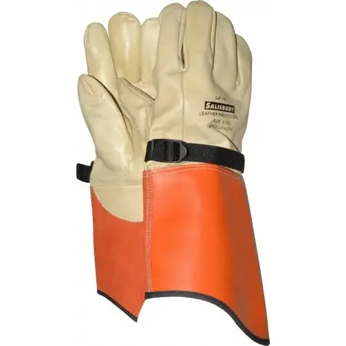 Class 0, Size L (9), 16" Long, Cowhide Leather Protector Class 0, Size L (9), 16" Long, Cowhide Leather Protector