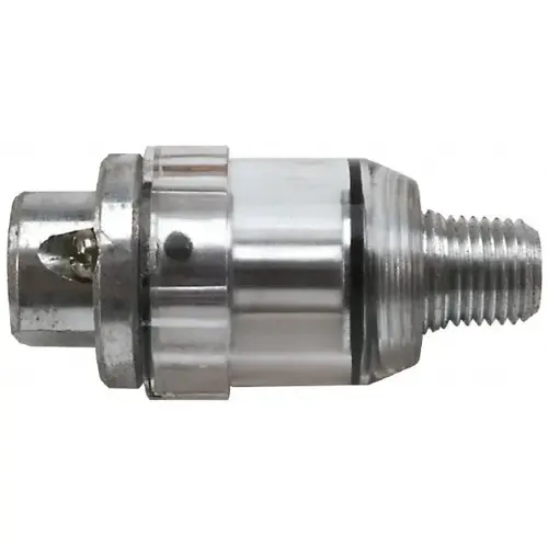 Inline Lubricator: NPT Ends, 100 psi, 175 CFM, 5.3 oz Oil Capacity Inline Lubricator: NPT Ends, 100 psi, 175 CFM, 5.3 oz Oil Capacity