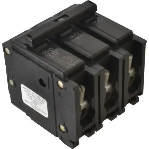 20 Amp, 240 VAC, 3 Pole, Plug In Type BR Circuit Breaker