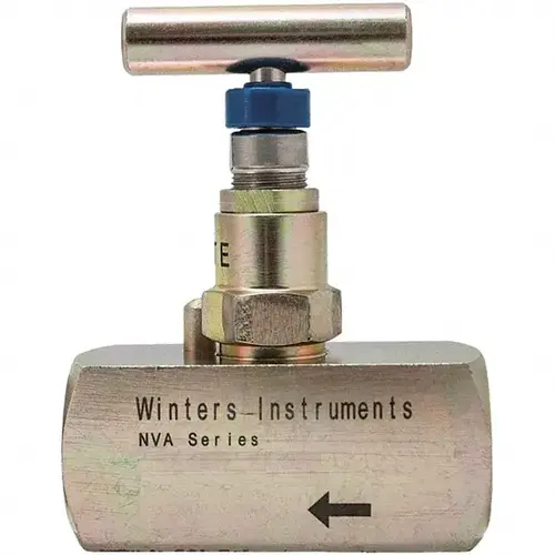 Needle Valve: Straight, 1/4" Pipe, Alloy Body Needle Valve: Straight, 1/4" Pipe, Alloy Body