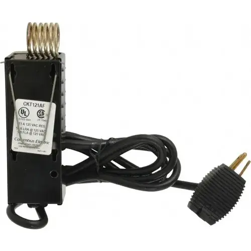 40 to 110 degreeF, Heat Only, Industrial Thermostat (Coiled Capillary Temperature Sensor)