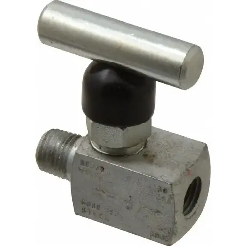 Needle Valve: T-Handle, Straight, 1/4" Pipe, NPT End, Alloy Body Needle Valve: T-Handle, Straight, 1/4" Pipe, NPT End, Alloy Body