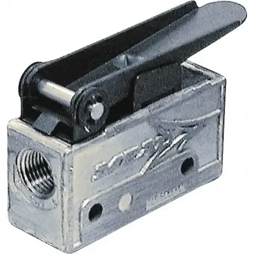 Mechanically Operated Valve: 3-Way Pilot, Extended Head Actuator, 1/8" Inlet, 2 Position