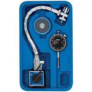 FOWLER PRODUCTS, INC. 52-585-500-0 Dial Indicator & Base Kit: 0-100 Dial Reading