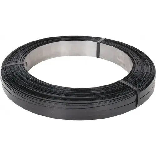 Steel Strapping: 5/8" Wide, 2,478 ft Long, 0.02" Thick, Oscillated Coil
