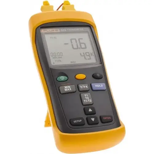 Digital Industrial Thermometer: 1,600 degree F, Thermocouple: J, K, T, E & N Sensor