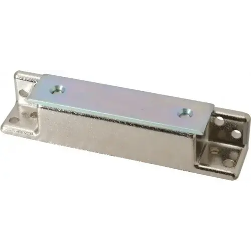 4-9/64" Long x 3/4" Wide x 27/32" High, Zinc Alloy Heavy Duty Magnetic Catch 4-9/64" Long x 3/4" Wide x 27/32" High, Zinc Alloy Heavy Duty Magnetic Catch