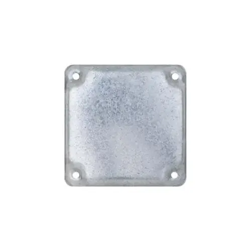 Square Surface Electrical Box Cover: Steel Square Surface Electrical Box Cover: Steel