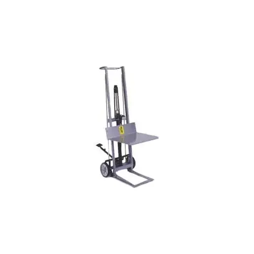 400 Lb Capacity, 54" Lift Height, Hydraulic Platform Base Manually Operated Lift