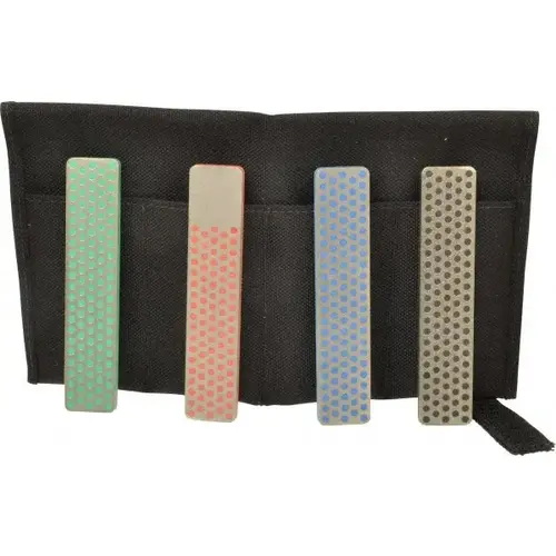 4 Piece Diamond Sharpening Stone Kit