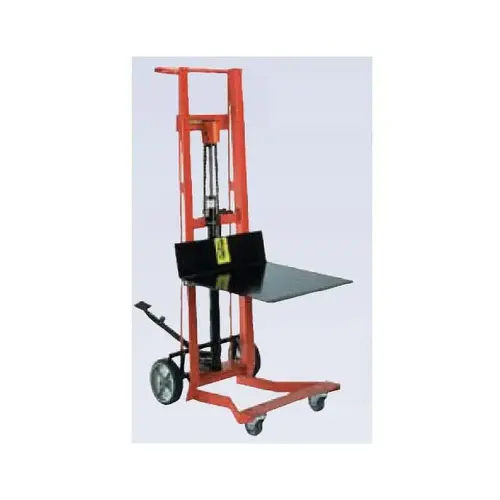 750 Lb Capacity, 54" Lift Height, Hydraulic Platform Base Manually Operated Lift