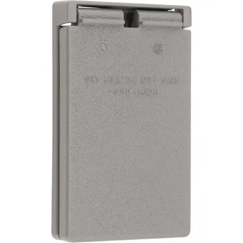 Weather Proof Electrical Box Cover: Aluminum Weather Proof Electrical Box Cover: Aluminum