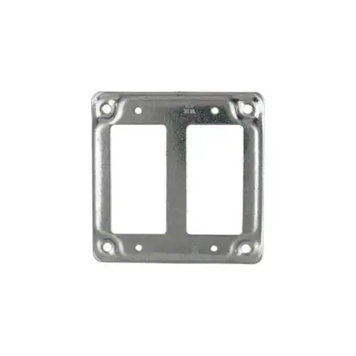 Square Surface Electrical Box Cover: Steel Square Surface Electrical Box Cover: Steel