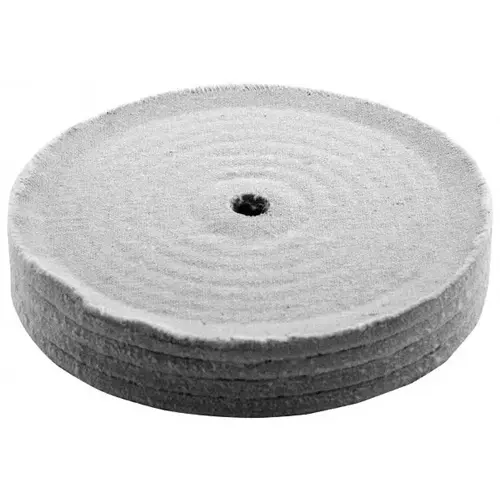 Unmounted Polishing Wheel Buffing Wheel: 12" Dia, 2" Thick, 3/4" Arbor Hole Dia