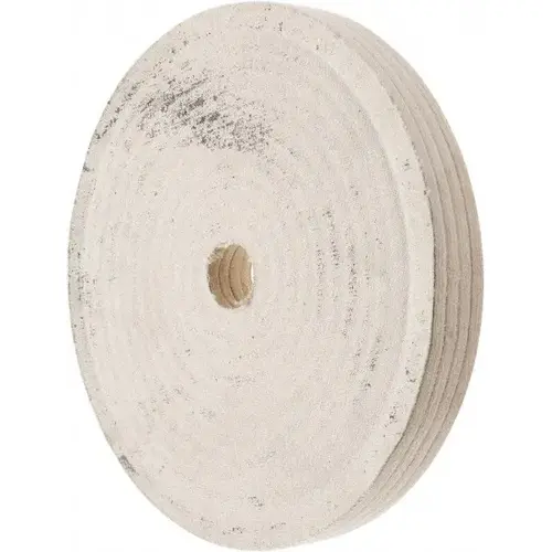 Unmounted Polishing Wheel Buffing Wheel: 10" Dia, 1" Thick, 1-1/4" Arbor Hole Dia Unmounted Polishing Wheel Buffing Wheel: 10" Dia, 1" Thick, 1-1/4" Arbor Hole Dia