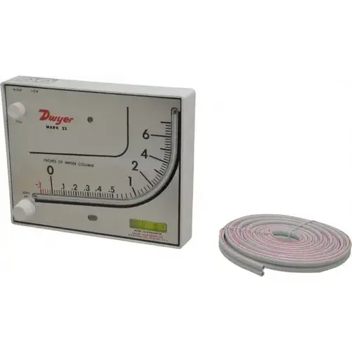 15 Max psi, 3% Accuracy, Plastic Manometer 15 Max psi, 3% Accuracy, Plastic Manometer