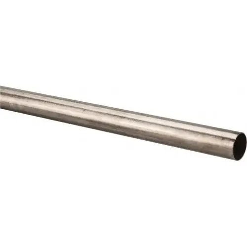 6 ft Long, 1" OD, 304 Stainless Steel Tube 6 ft Long, 1" OD, 304 Stainless Steel Tube