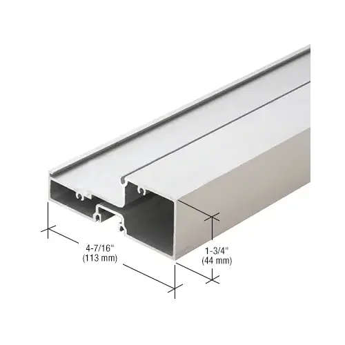Intermediate Horizontal Mullion, Clear Anodized - 24'-2" Intermediate Horizontal Mullion, Clear Anodized - 24'-2"