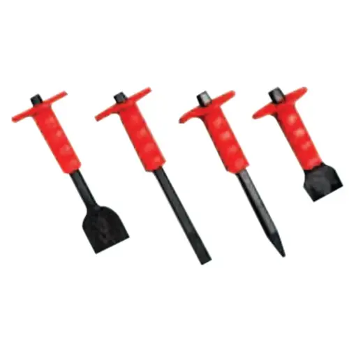 Floor Chisels with Guard, 11 in Long, 3 in Cut Floor Chisels with Guard, 11 in Long, 3 in Cut