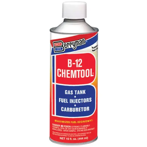 B-12 CHEMTOOL Carburetor/Choke Cleaner, 15 oz, Easy Pour Can, Aromatic (Toulene) Clear B-12 CHEMTOOL Carburetor/Choke Cleaner, 15 oz, Easy Pour Can, Aromatic (Toulene) Clear