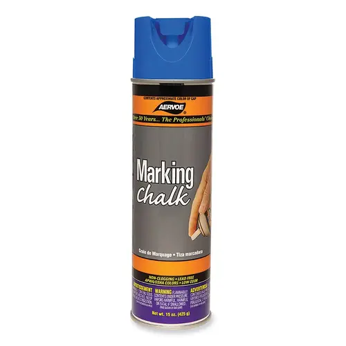 Blue Marking Spray Chalk 15 Oz