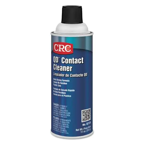 QD Contact Cleaner, 16 oz Aerosol Can, Hydrocarbon-Like Odor, NSF K2 Registered Clear QD Contact Cleaner, 16 oz Aerosol Can, Hydrocarbon-Like Odor, NSF K2 Registered Clear