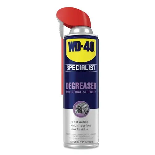 Specialist Industrial-Strength Degreasers, 15 oz, Aerosol Can, Unscented Clear Specialist Industrial-Strength Degreasers, 15 oz, Aerosol Can, Unscented Clear