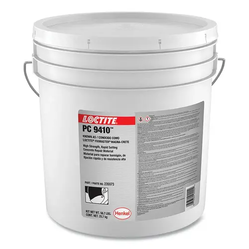 PC 9410 High Strength, Rapid Setting Concrete Repair and Grouting System, 5 gal, Bottle/Bucket Kit, Grey