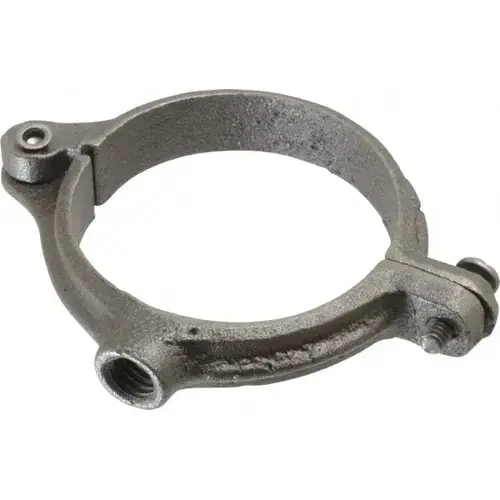Split Ring Hanger: 2-1/2" Pipe, 1/2" Rod, Malleable Iron Split Ring Hanger: 2-1/2" Pipe, 1/2" Rod, Malleable Iron