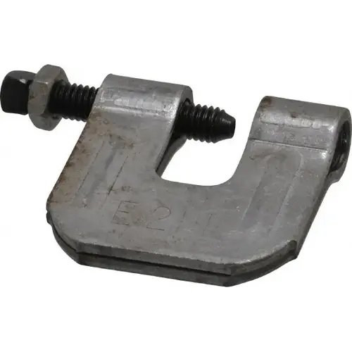 C-Clamp with Locknut: 3/4" Flange Thickness, 1/2" Rod C-Clamp with Locknut: 3/4" Flange Thickness, 1/2" Rod