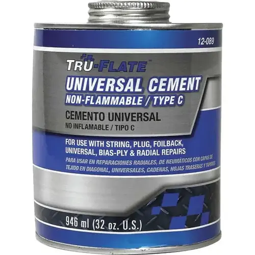 Cement: Use with Tire Repair Cement: Use with Tire Repair