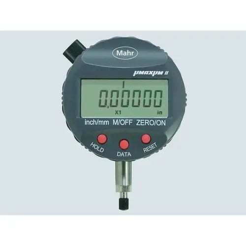 Electronic Drop Indicator: -1.00 mm Min, 1.00 mm Max, Flat Back