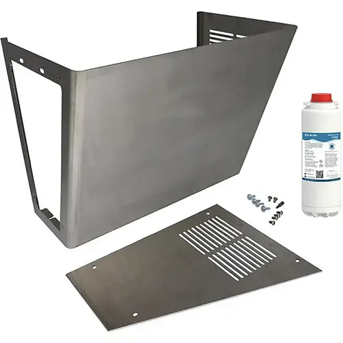 Water Coolers & Fountains; For Use With: Elkay EZ/LZ Single-Level Filtered Coolers; Bottle Filling Stations ; Includes: Cooler Wrapper With Side Access Panel; 51300C Water Filter; Security Torx Bit And Screws Stainless Steel