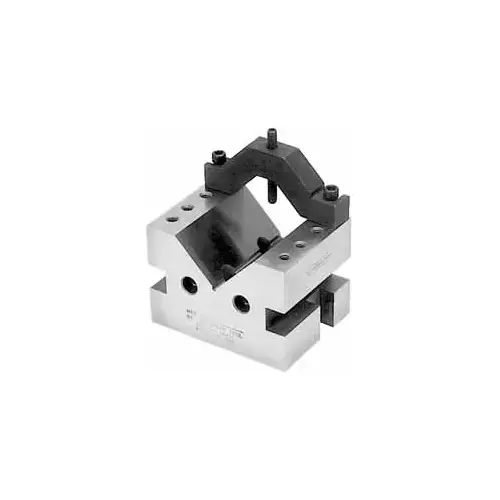 V-Block: 4-3/8" Max Capacity, 90 degree V Angle
