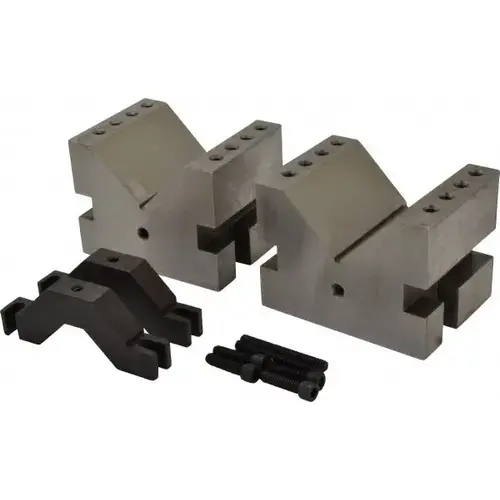 V-Block: 2-1/4" Max Capacity, 90 degree V Angle