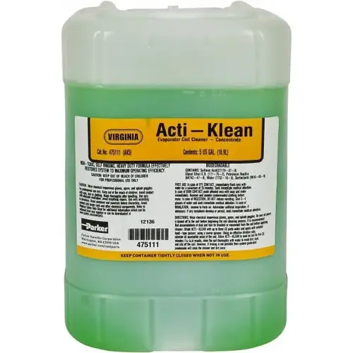 Coil Cleaner: Alkaline, 5 gal Coil Cleaner: Alkaline, 5 gal