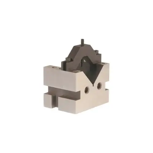 V-Block: 1-5/8" Max Capacity, 90 degree V Angle