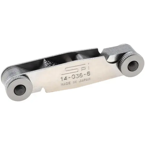 28 Leaf, 4 to 80 TPI Range, Steel Screw Pitch Gage 28 Leaf, 4 to 80 TPI Range, Steel Screw Pitch Gage