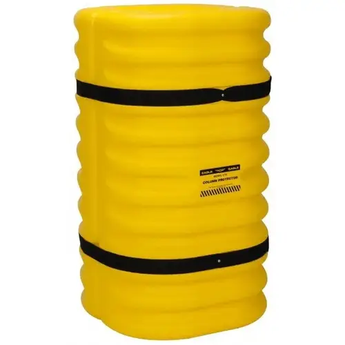 Column Protector: Polyethylene, 24" Wide, 24" Long, 42" High Yellow Column Protector: Polyethylene, 24" Wide, 24" Long, 42" High Yellow