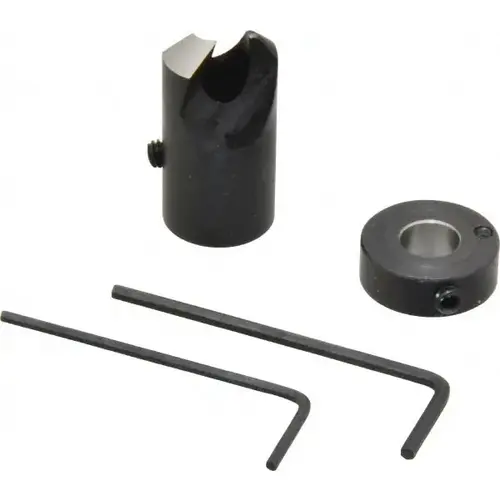 5/8" Cutter Diam, Letter O Drill Compatibility, 5/16" Collar Thickness, Adjustable Depth Drill Countersink
