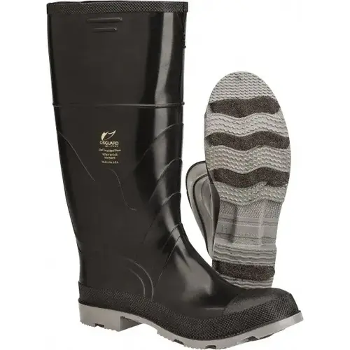 Work Boot: Size 11, 16" High, Polyurethane, Steel Toe