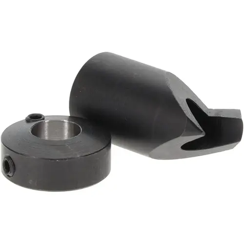 1/2" Cutter Diam, Letter J Drill Compatibility, 1/4" Collar Thickness, Adjustable Depth Drill Countersink 1/2" Cutter Diam, Letter J Drill Compatibility, 1/4" Collar Thickness, Adjustable Depth Drill Countersink