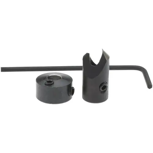 5/16" Cutter Diam, #21 Drill Combatibility, 1/4" Collar Thickness, Adjustable Depth Drill Countersink 5/16" Cutter Diam, #21 Drill Combatibility, 1/4" Collar Thickness, Adjustable Depth Drill Countersink