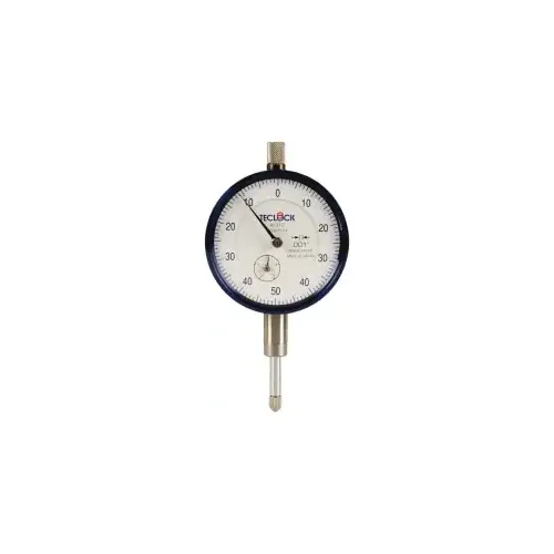 Dial Drop Indicator: 0.5" Range, 0-50-0 Dial Reading, 0.001" Graduation, 2-11/64" Dial Dia