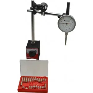 TESA Brown & Sharpe BDS ITEM Dial Indicator & Base Kit: 0-100 Dial Reading