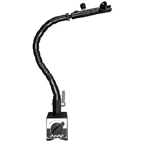 Indicator Positioner & Holder: 90 lb Pull, Fine Adjustment, Includes Base