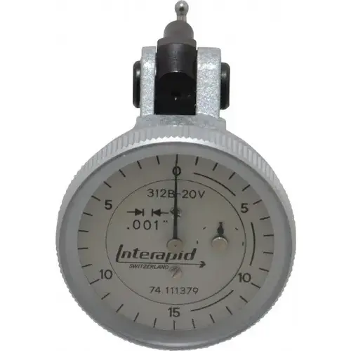 Dial Test Indicators: 0.06 Max, 0-15-0, Vertical