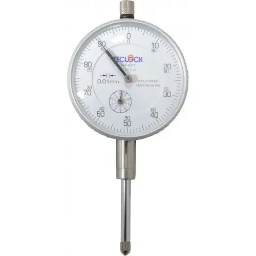25mm Range, 0-100 Dial Reading, 0.01" Graduation Dial Drop Indicator