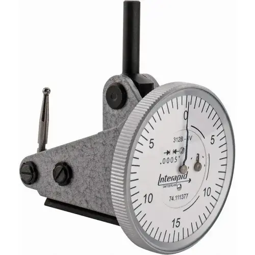 Dial Test Indicators: 0.06 Max, 0-15-0, Vertical