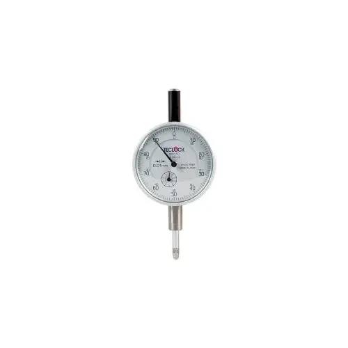 10mm Range, 0-100 Dial Reading, 0.01" Graduation Dial Drop Indicator